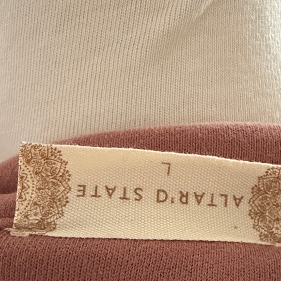 Altar'd State cropped Mauve Teddy Jacket - Picture 2 of 6